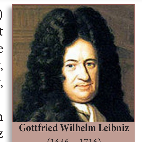 காட்ஃபிஞாய் வில்லொல் லீபிநிட்ஸ் (1646 – 1716)