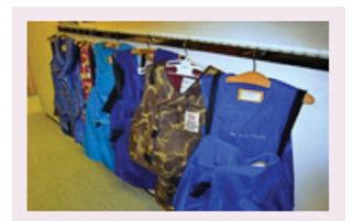 Figure. 6.6 Lead coated aprons model.