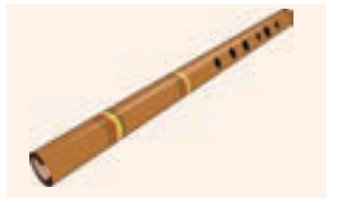 Figure 11.40 Flute is an example of open organ pipe