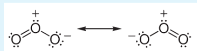 Figure 3.8 Structure of ozone