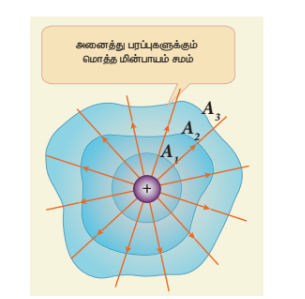 படம் 1.35 முறையான  வடிவமற்ற பரப்புக்கு காஸ்விதி