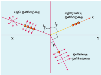 படம் 7.31 ஒளி எதிரொளிப்பின் மூலம் தளவிளைவு